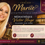 Concert 23/09/23 : Médiathèque Victor Hugo de Villedieu-sur-Indre