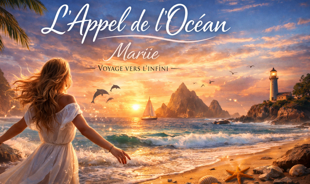 L’Appel de l’Océan : Mariie prépare un nouveau titre inspiré par l’infini