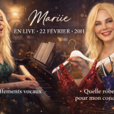 Mariie en live le 22 février : immersion dans ses échauffements vocaux et choix de scène