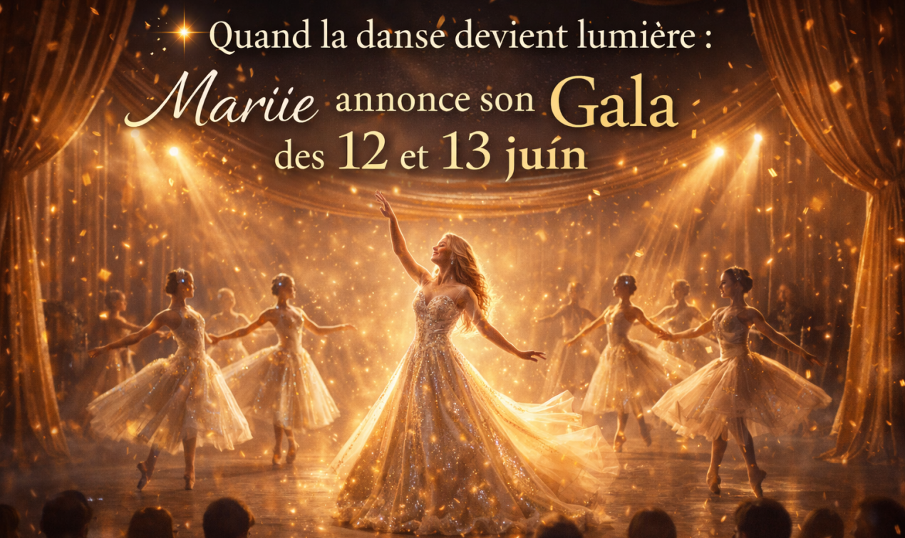 Quand la danse devient lumière : Mariie annonce son Gala des 12 et 13 juin