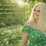 Le printemps, une source d’inspiration pour l’univers artistique de Mariie