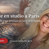 Mariie en studio à Paris : une nouvelle étape artistique au cœur de la capitale