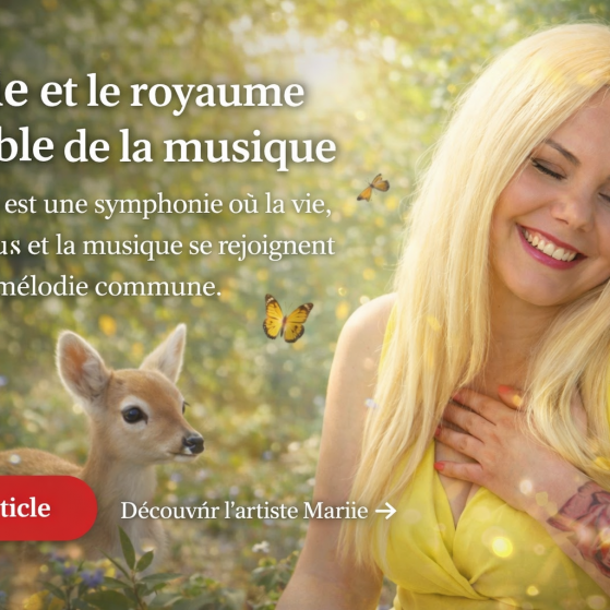 Mariie et le royaume invisible de la musique