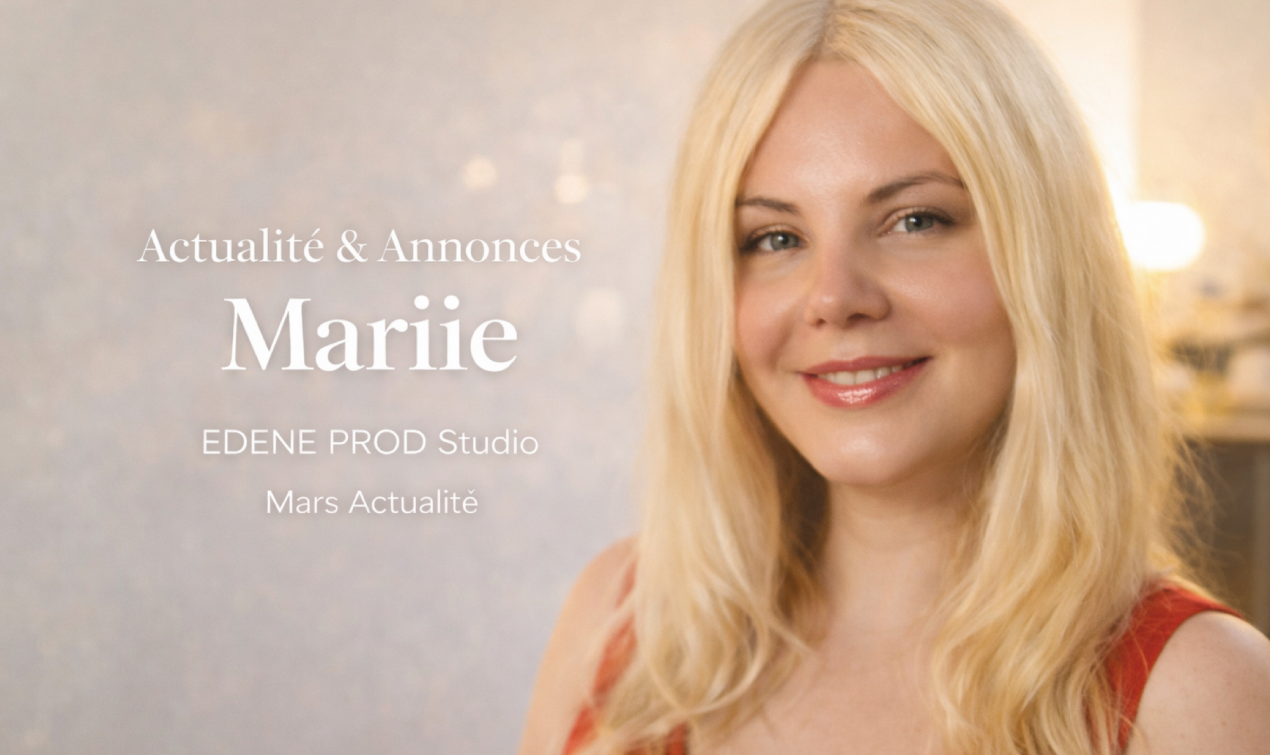 Mariie : une semaine intense entre annonces, création et live exclusif