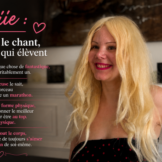 Mariie : le chant, un sport du corps et du cœur
