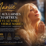 Mariie émue aux larmes à Chartres : « J’ai vu le voile de la Vierge Marie »