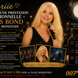 Mariie prépare une prestation exceptionnelle James Bond à la Place Monestier