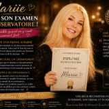Mariie réussit son examen au Conservatoire : « Tout est possible quand on y croit suffisamment fort »
