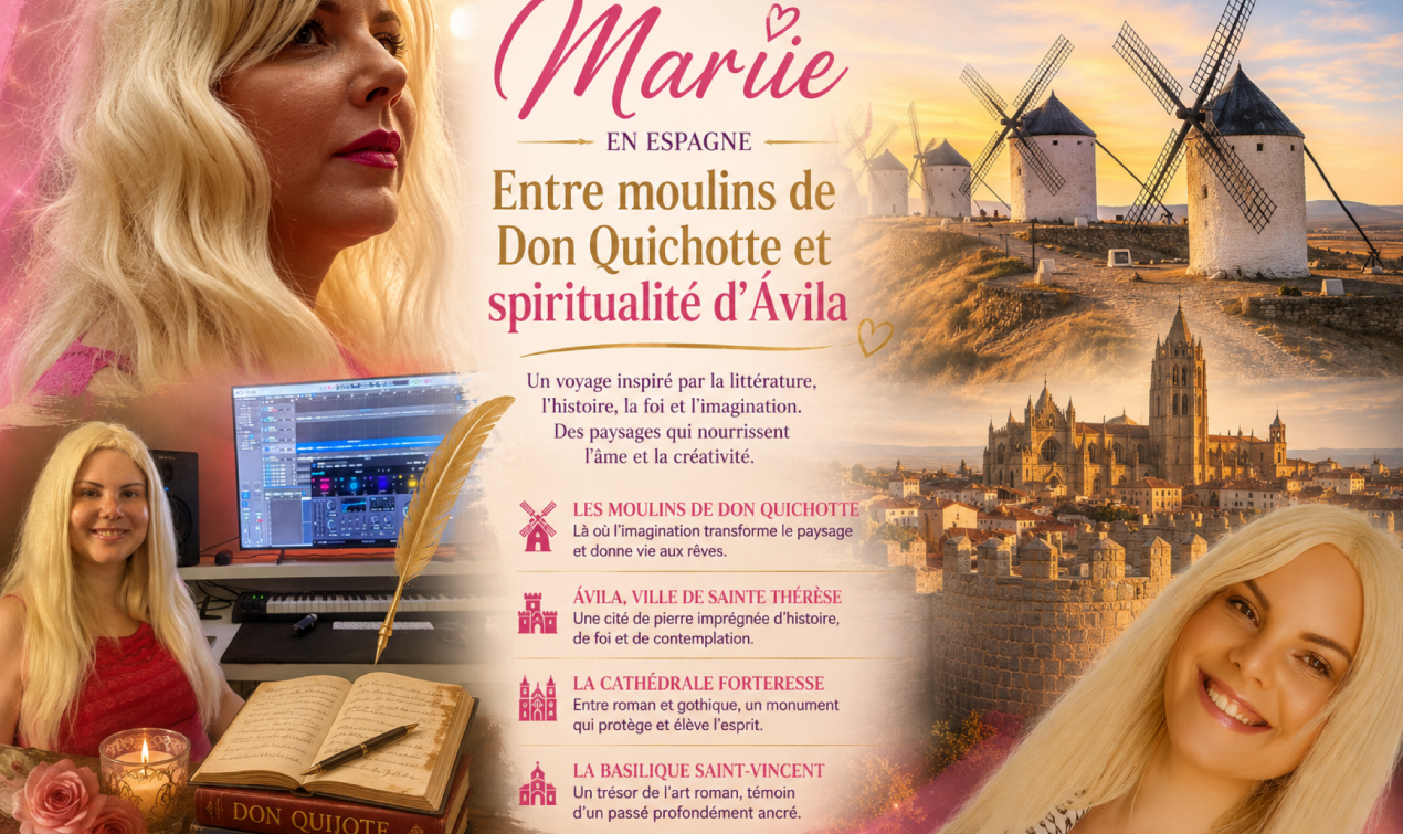 L’Espagne, entre littérature et spiritualité : les inspirations de Mariie