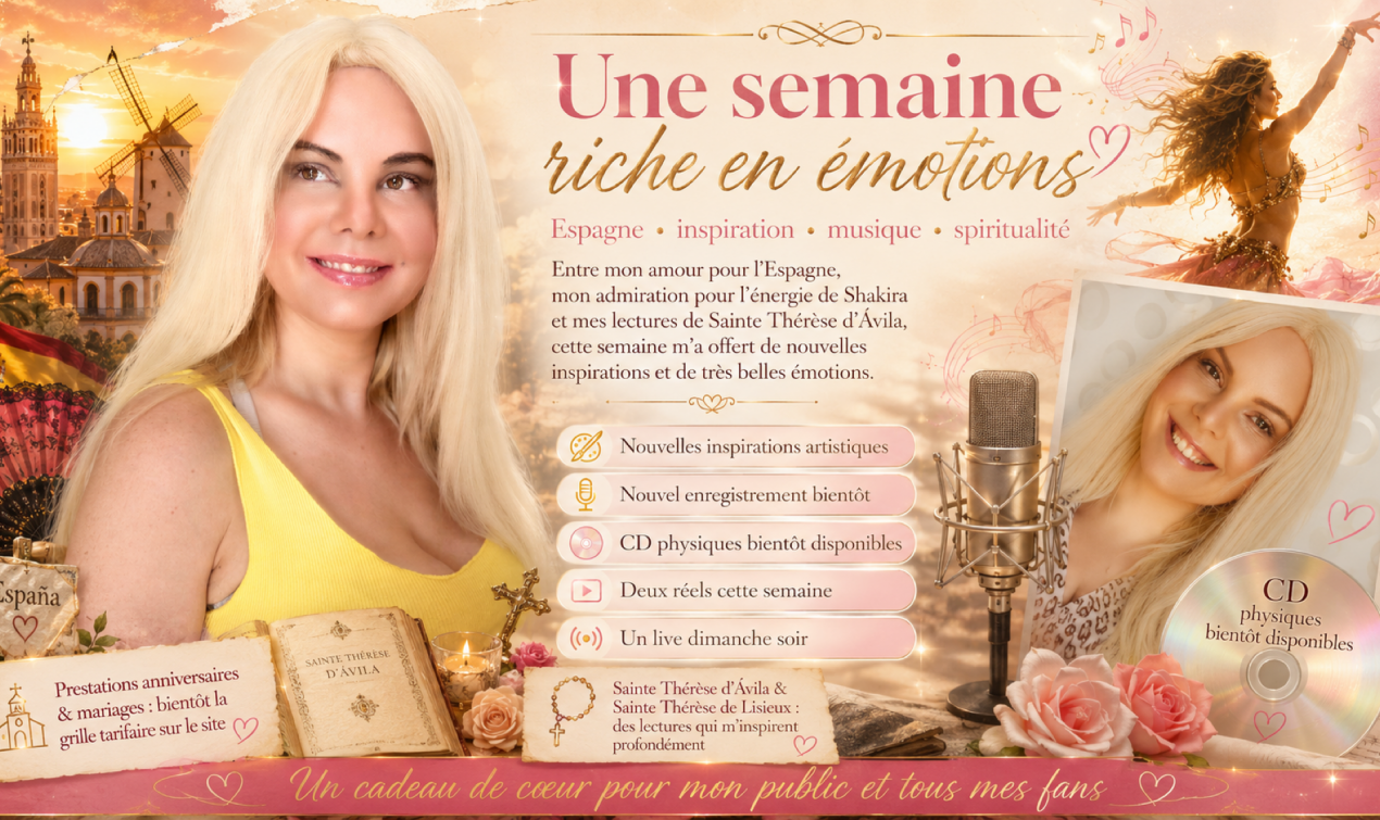 Une semaine riche en émotions et en nouvelles inspirations pour Mariie